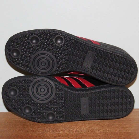 Adidas Samba x Manchester United Shoes Mens 8.5 Black Red Soccer main image 7